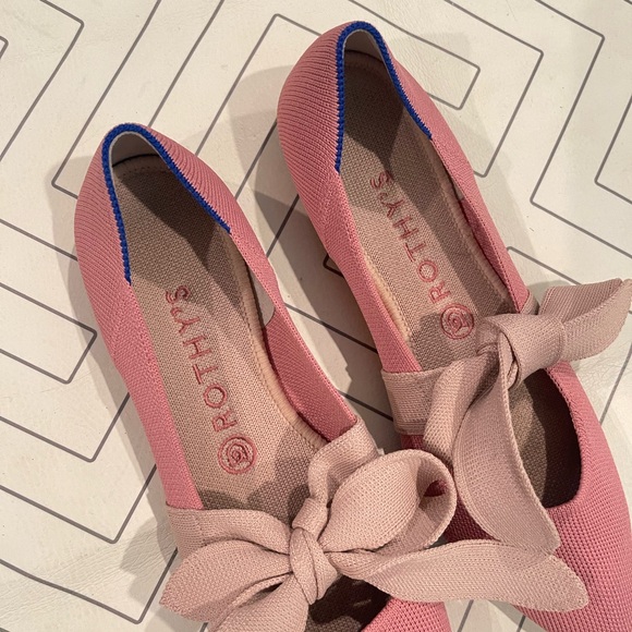 Rothy's The Point Bow Mary Jane Flats - Picture 2 of 12